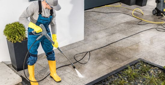 pressure-washing